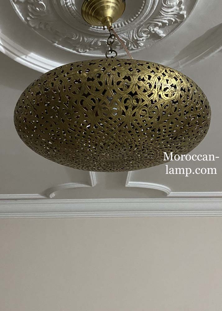 Suspension marocaine, plafond de lampe marocaine